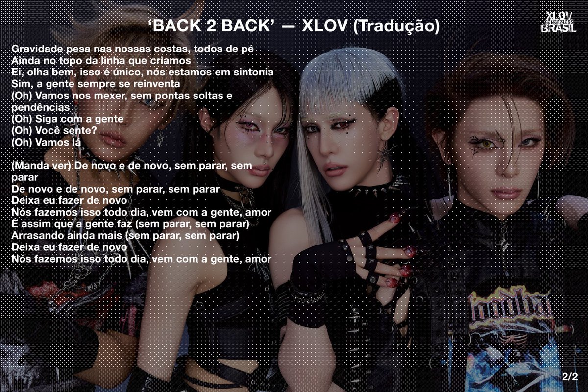 XLOV GENDERLESS BRASIL tweet media
