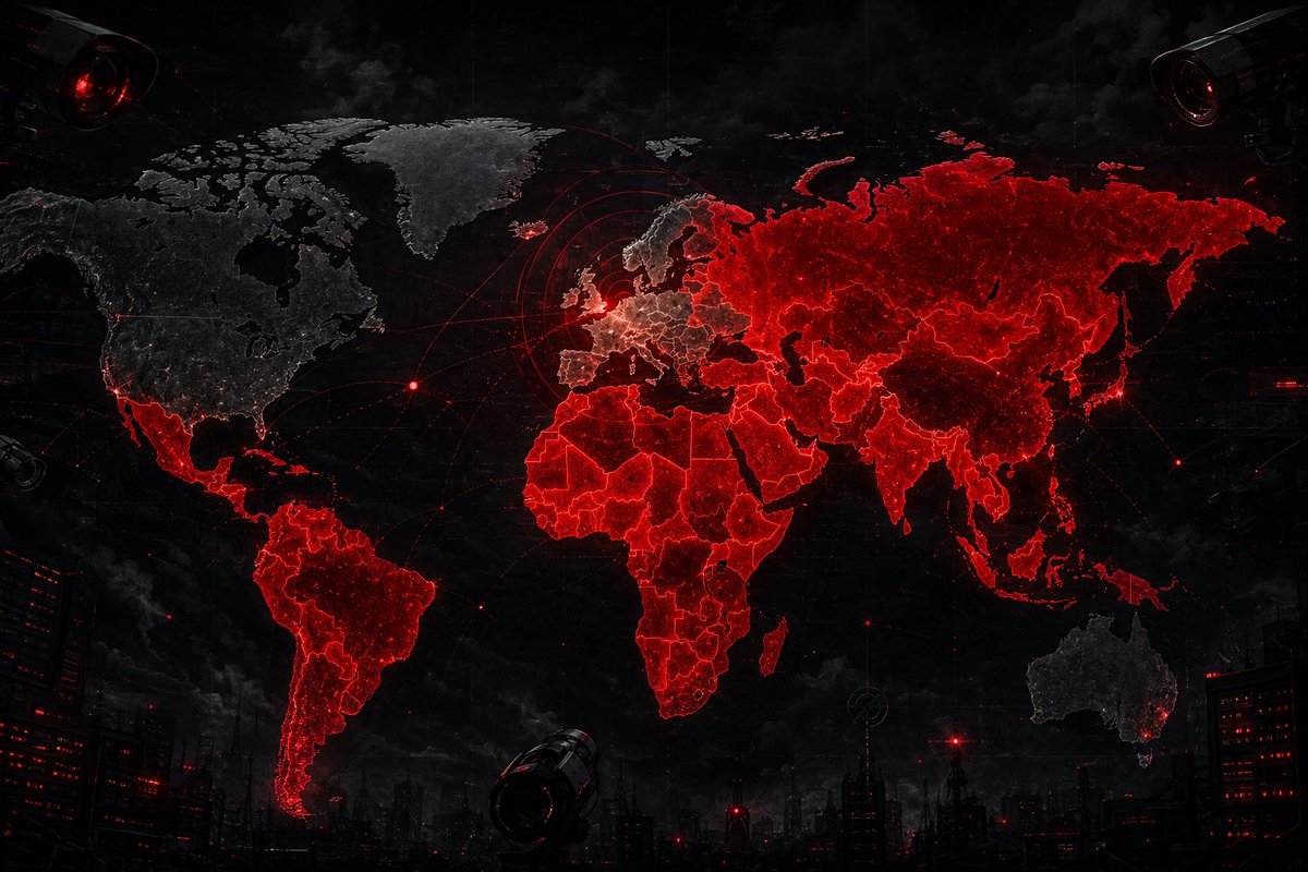Webologie_me's tweet photo. En 2026, plus de la moitié de la planète vit sous restrictions internet.
Ce n’est plus seulement la Chine ou la Russie.
En Europe :
→ ProtectEU prépare l’enregistrement obligatoire des métadonnées des VPN
→ La France impose la majorité numérique à 15 ans avec filtrage
→ Le Danemark veut contrôler les communications chiffrées
Chaque mesure prise séparément paraît « raisonnable ».
Ensemble, elles construisent une infrastructure de surveillance.
Le guide pour garder un accès libre et anonyme est en commentaire 👇