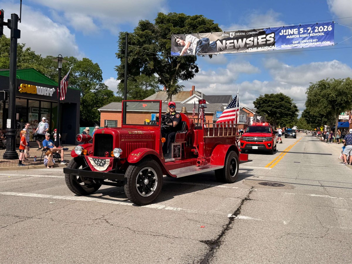 imaginemason's tweet photo. In memory of many, in honor of all. 🇺🇸
The City of #MasonOH would like to thank all who attended this week's Memorial Day parade and ceremony to honor those who gave their lives in service to our country. https://t.co/t4r4rOFhM0