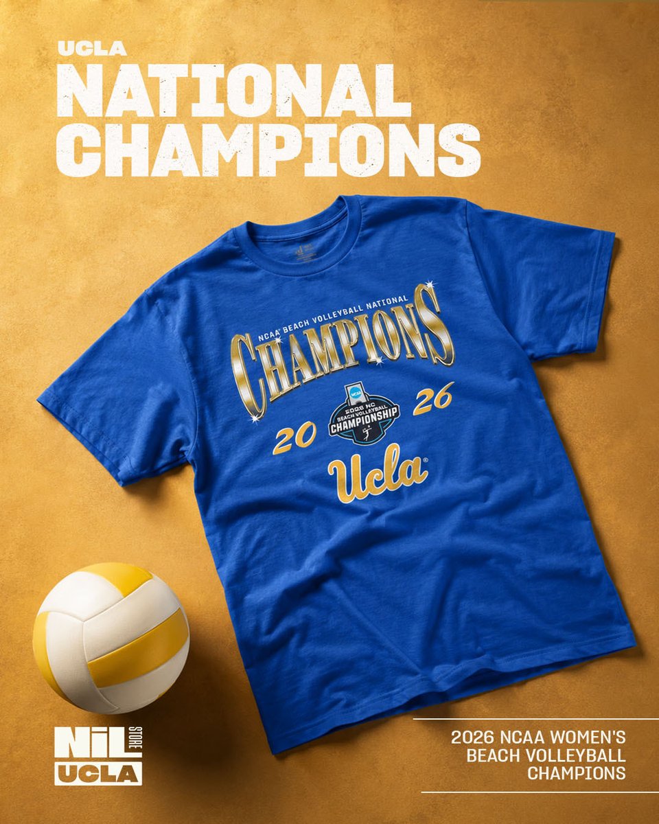 UCLANILStore's tweet photo. National Champ Drop 😍🏐🥇

@uclabeachvb national champ drop is now live: https://t.co/5WQ3rrf9il https://t.co/lLapWrrRgB