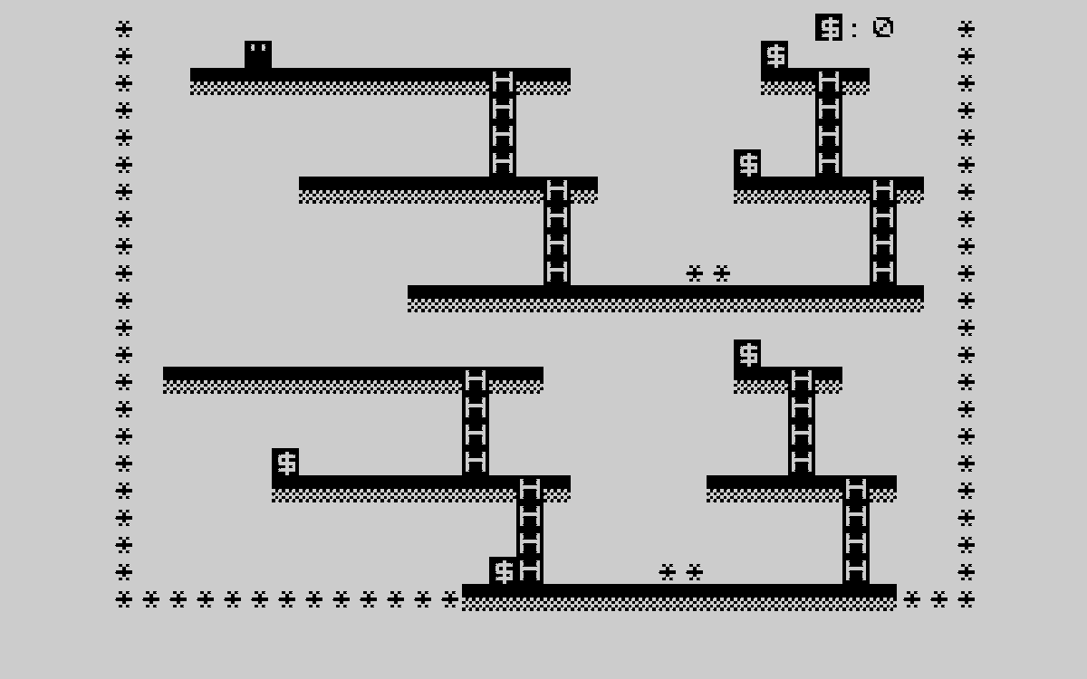 シロページ Ladders & Dollars (2026) by Animated ALex for Sinclair ZX81