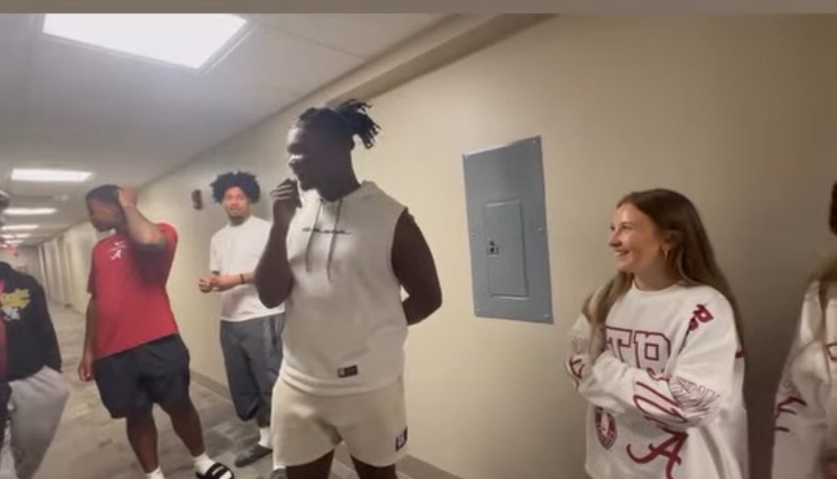 toriiimadison's tweet photo. saban is rolling in his grave actually https://t.co/mXCfUxq4C4