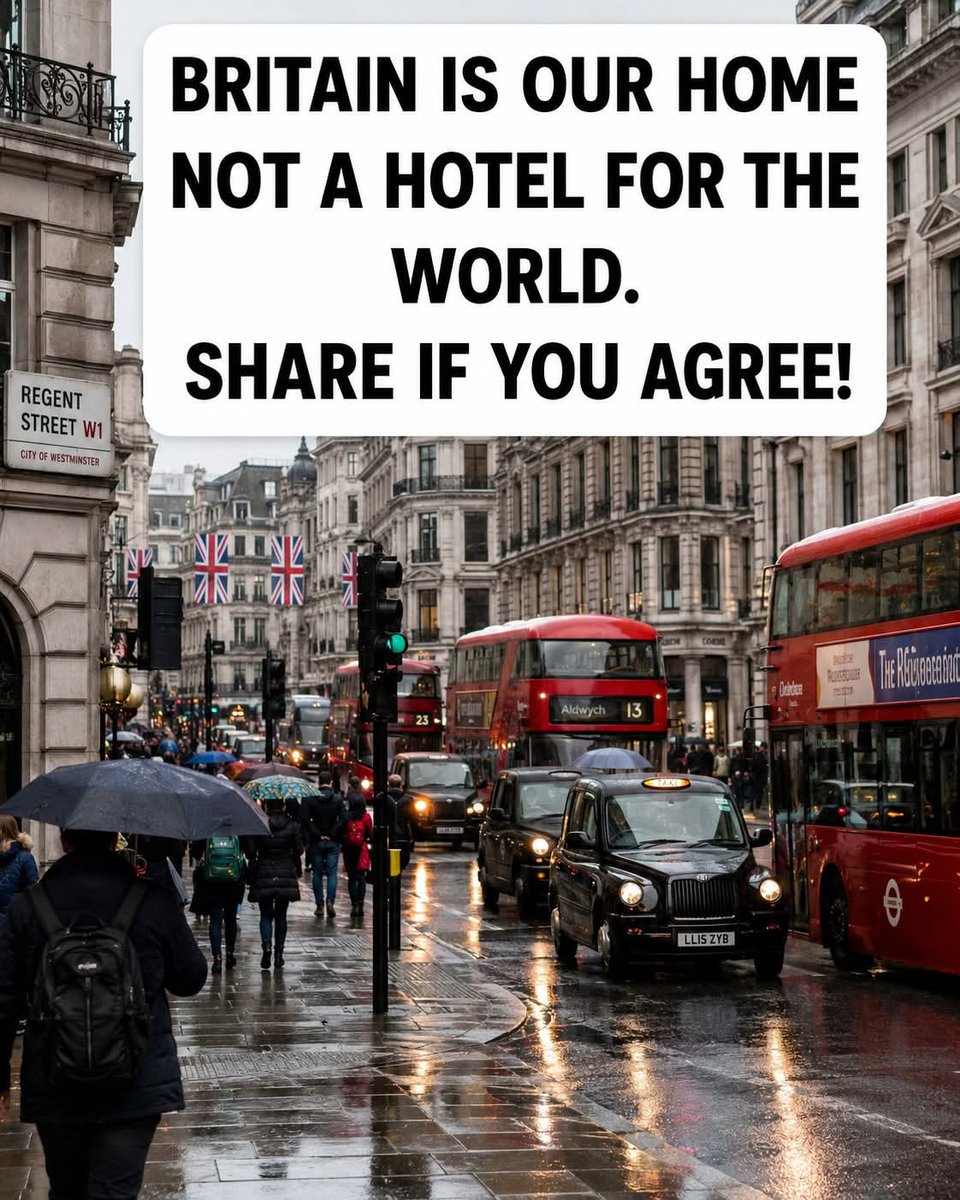 UK_Needs_Reform's tweet photo. 🇬🇧 BRITAIN FIRST: Protecting the Place We Call Home

Britain is more than a country — it is home to families, workers, pensioners, communities, traditions, and generations of people who care deeply about its future. 🇬🇧

Across the UK, many people feel the country should focus more strongly on its own communities first: safer streets, affordable homes, stronger public services, fair wages, secure borders, and respect for the values that helped shape Britain.

For many, this is not about hate or division. It is about asking a fair question: shouldn’t every country have the right to protect its own people, culture, and future?

Others believe Britain must continue to balance national priorities with compassion, fairness, and respect for people who come here legally and contribute positively to society.

But one thing is clear — millions of ordinary people want Britain to feel safe, united, respected, and well looked after again.

What do you think?
Should Britain put its own communities first?

👇 Share your opinion respectfully:
❤️ YES — Britain should come first
😡 NO — the current balance is right