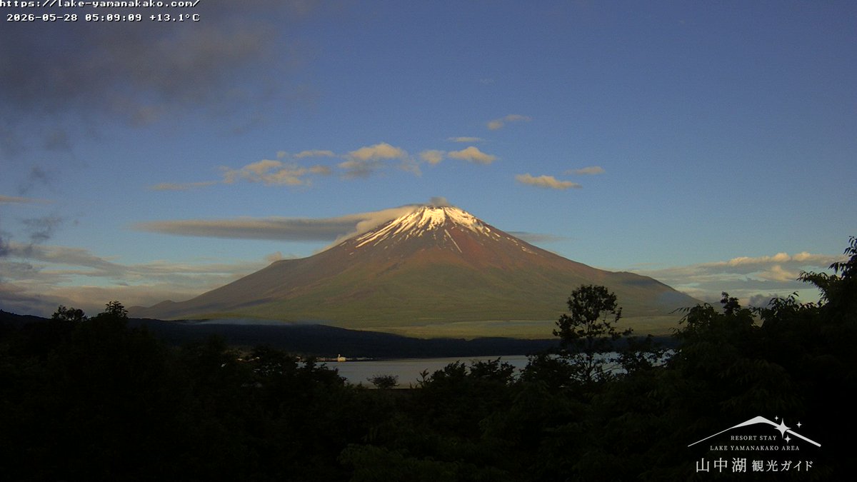 ひろまつ 今日の富士山 tweet media