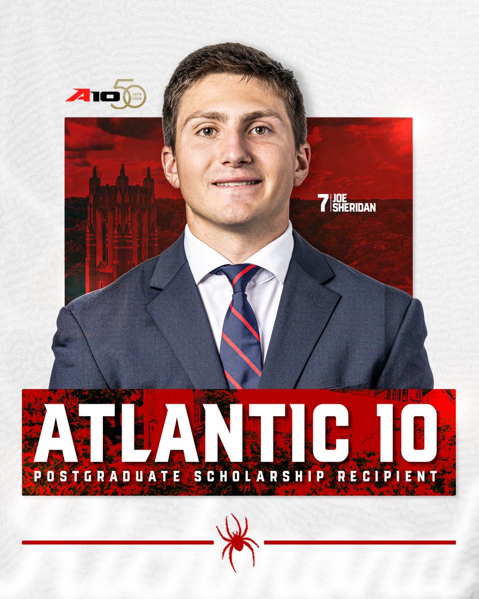 SpiderMLAX's tweet photo. Elite in the classroom, dominant on the field, and a respected leader within the program and campus community.

Congratulations to Joe Sheridan on being named Richmond's recipient of the Atlantic 10's postgraduate scholarship!

📰 https://t.co/oeoMRhSHPD

#OneRichmond https://t.co/HfYWXO7nvh
