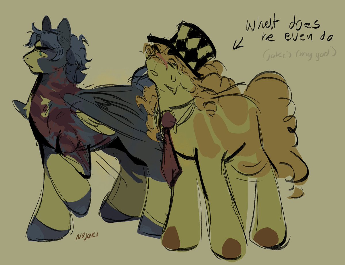 no_joki's tweet photo. jojo pony warmups i never posted https://t.co/kIhmdd2u9Q