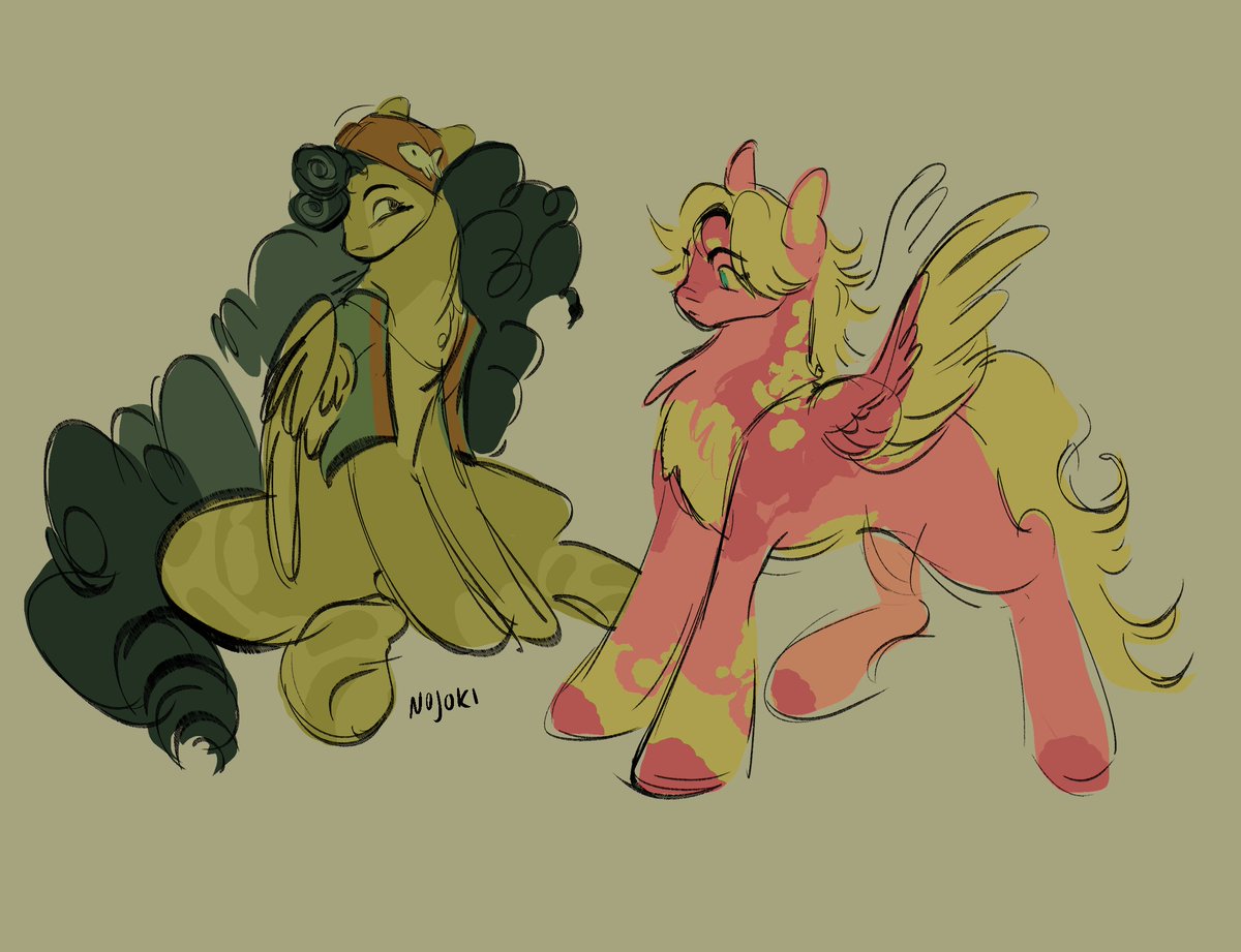 no_joki's tweet photo. jojo pony warmups i never posted https://t.co/kIhmdd2u9Q