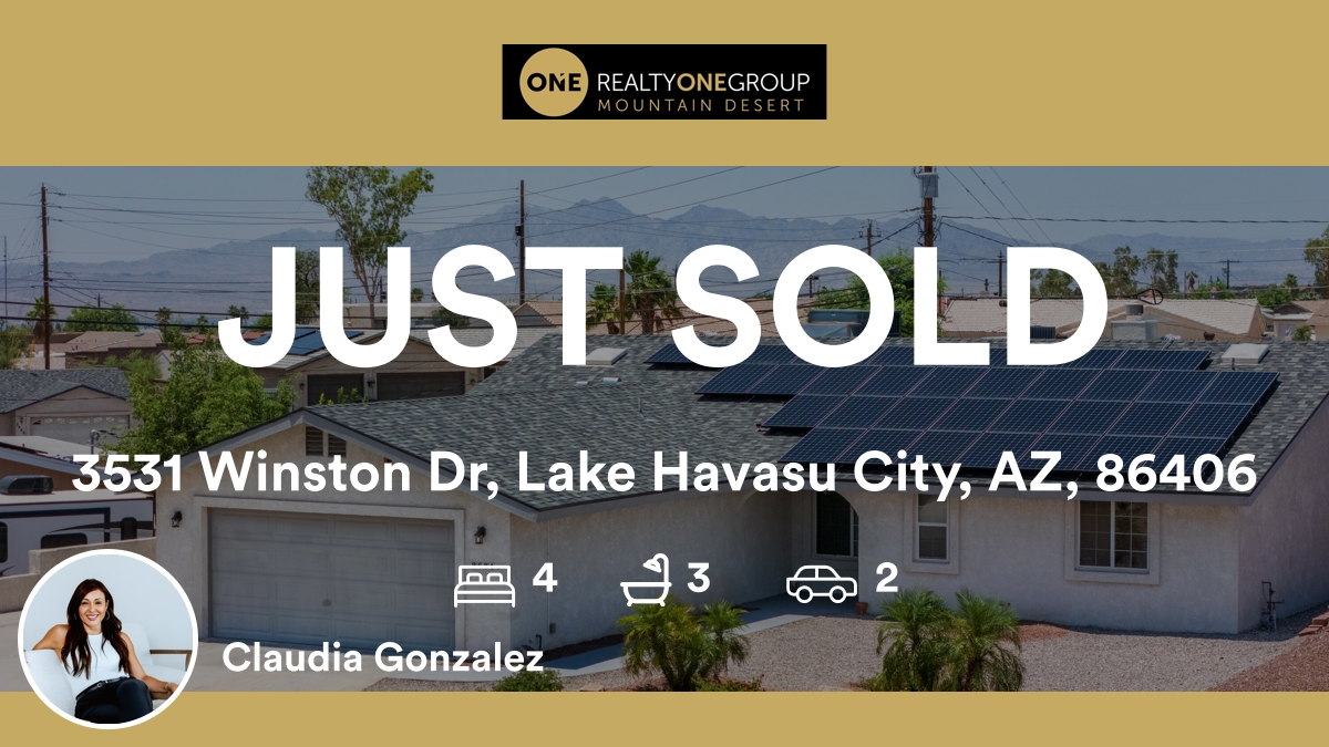 ROGclaudiag's tweet photo. 🛌 4 🛀 3 🚘 2
📍 3531 Winston Dr, Lake Havasu City, AZ, 86406

My latest sale on RateMyAgent.
AZ SA662372000
https://t.co/QxWtKJccMe

...
#ratemyagent #realestate https://t.co/NZhS2vZEBv