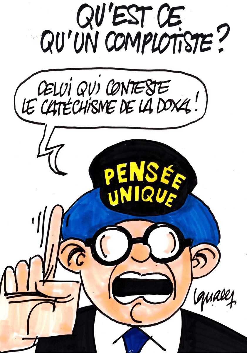 dessignace_'s tweet photo. Ignace - Qu'est-ce qu'un complotiste ?
https://t.co/ssetjo5GJy
#PenséeUnique #Complotisme #Doxa https://t.co/MS7pQWARGV