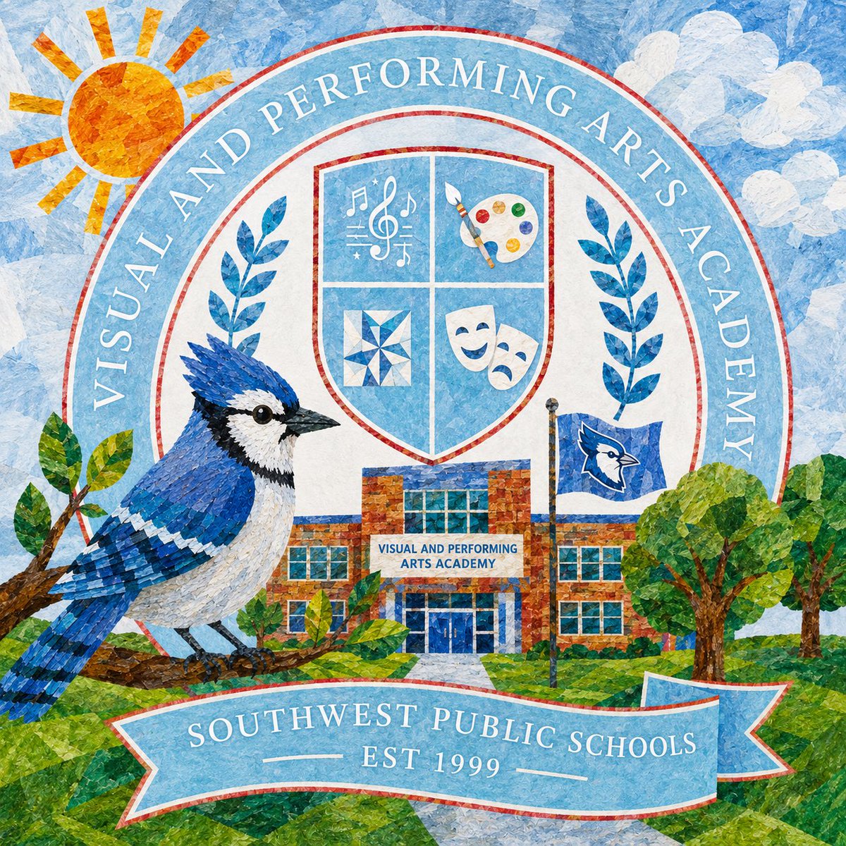VPAA_SWPS's tweet photo. 👀A little sneak peek of our upcoming school year theme…

Let’s just say next year will be full of color, imagination, and lots of Blue Jay magic!

We can’t wait to bring this vision to life for our students, teachers, and families. 🌈🐦

Can you guess what it is? 👀✨ https://t.co/HD74g8eLsC