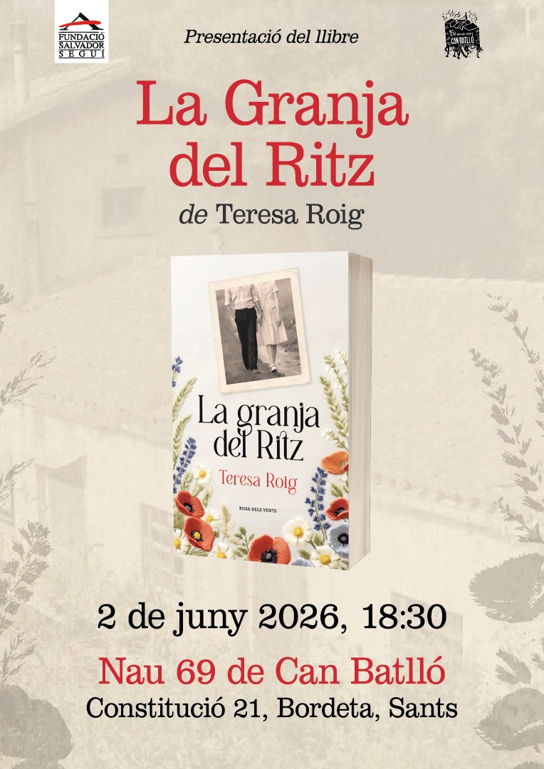FundacioSegui's tweet photo. El proper dijous, 2 de juny, serà una tarda ideal per venir a @CanBatllo a escoltar la història d'una granja dels afores de la ciutat que va servir molt anys el menjar a un hotel de luxe. @tretrelabruixaverda https://t.co/aC9ynCfdlm