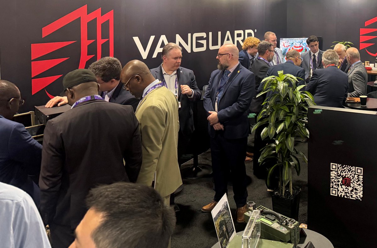 AllenVanguard's tweet photo. Super busy first day at #CANSEC2026! AV was delighted to host the Honourable @VictorFedeli, MPP, at our booth #800 for a briefing on AV’s range of capabilities and discussed how we can support Canada’s Defence Industrial Strategy and promote industrial growth within Ontario. https://t.co/1ROHO4nmYQ