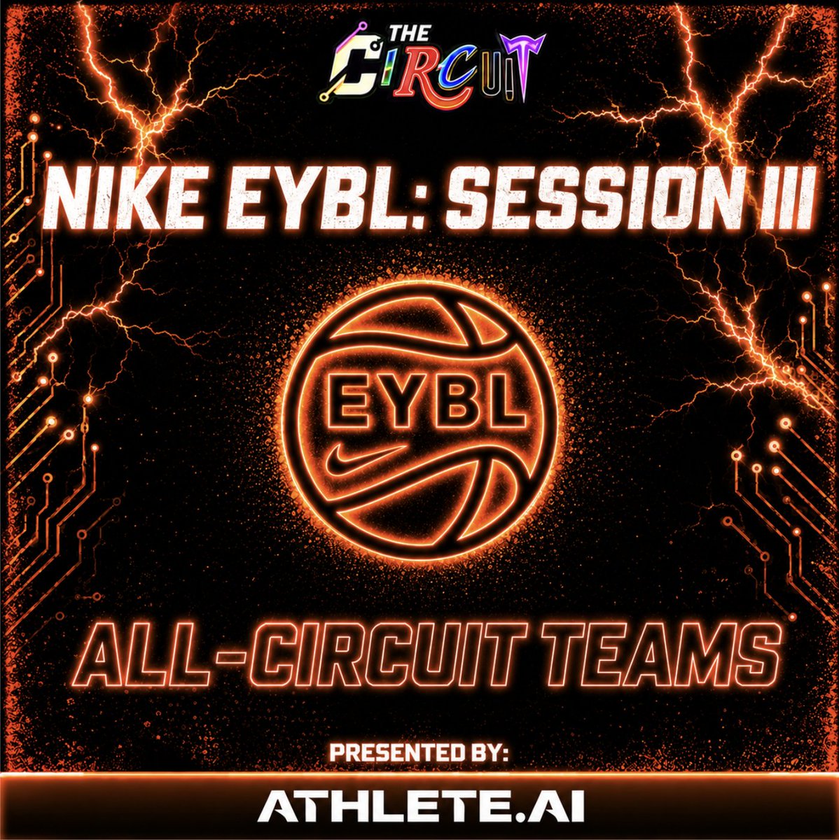 TheCircuit's tweet photo. Nike EYBL Session III: 17U All-Circuit Awards, pres. by @athleteaiapp 🏆

👑 MVP
🥇 1st Team
🥈 2nd Team
🥉 3rd Team
💰 Offensive MVP
🛑 Defensive MVP
🚀 Breakout MVP
🎓 Underclass MVP
💯 Best Performance
🫡 Honorable Mention

Full Awards ⤵️
https://t.co/k0qwjZteWq https://t.co/XOsb36Ukq2