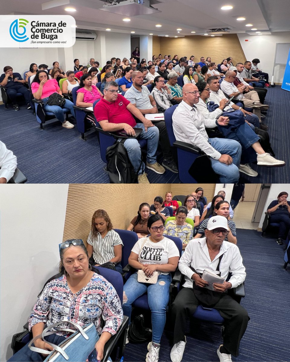 camarabuga's tweet photo. 🙌 Hoy vivimos una jornada llena de aprendizaje, conexiones y oportunidades en RUTA 2026: Decisiones que Transforman Negocios.

Más de 80 emprendedores participaron en este espacio donde conocieron herramientas para fortalecer sus negocios, acceder a beneficios y avanzar hacia la formalización empresarial. 🚀

Gracias a todas las entidades aliadas y asistentes por creer en el crecimiento de nuestro territorio y seguir apostándole al emprendimiento y la innovación. ✨

#CCBuga #RutaE2026 #CámaraDeComercioDeBuga #Empresarios #Emprendimiento #FormalizaciónEmpresarial
