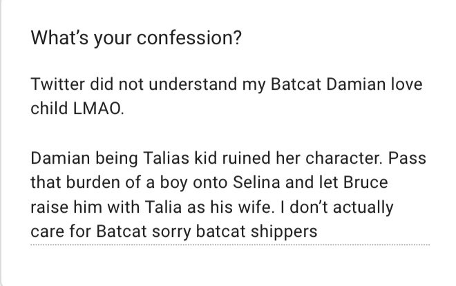 DC Confessions tweet media