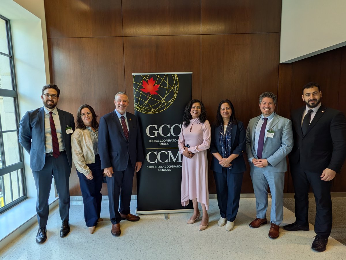 gcc_ccm's tweet photo. At today's meeting we learned about the role the private sector can play in providing sustainable financing to foster economic growth in low- &amp; middle-income countries from Nick Anstett &amp; Suzanne Taylor from @FinDev_Canada &amp; Serge LeVert-Chiasson from @SaronaFunds. Thank you! https://t.co/elpa64yfFx
