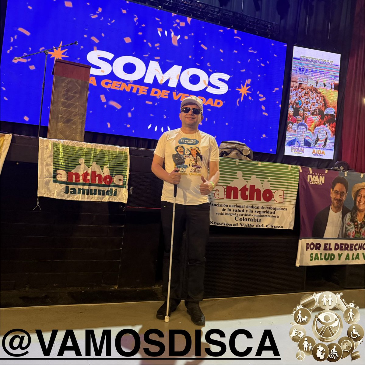 Discapacidad con #CepedaPresidente tweet media