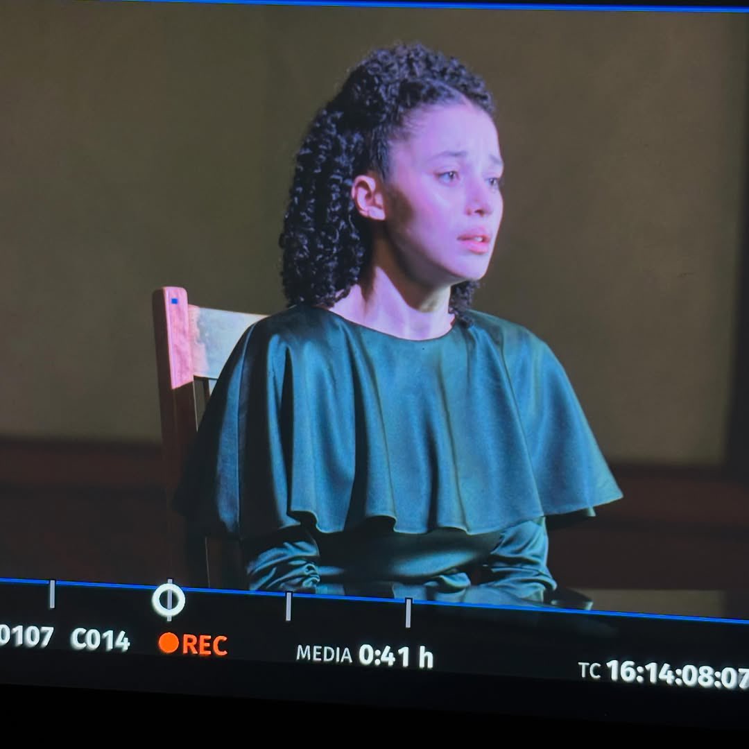 chaseinupdates's tweet photo. Chase Infiniti on the set of The Testaments via rae_brandy on IG https://t.co/1xeKxgjjnh