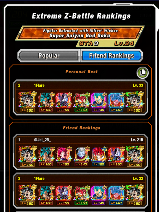 _1Flare's tweet photo. #dokkanbattle
bro 215?????????? https://t.co/JkvNe9QPja