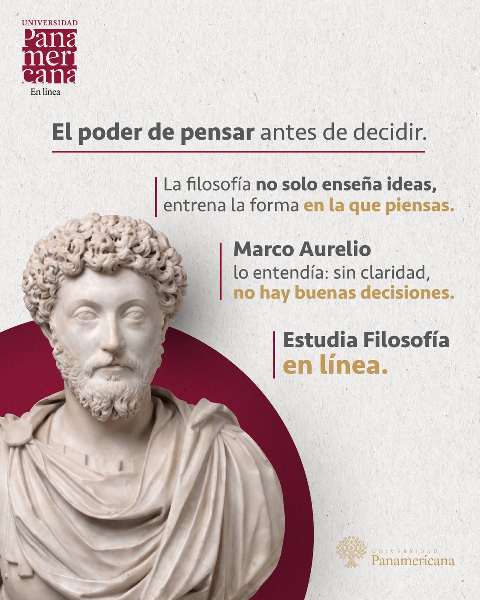 UPabierta's tweet photo. Decidir mejor no depende solo de la intuición, sino de entender con claridad los problemas. La filosofía ayuda a analizar ideas, cuestionar supuestos y pensar con mayor profundidad.

Conoce la Licenciatura en Filosofía en línea:
https://t.co/mWZWvQIjTq

#Filosofía https://t.co/Eyg5mlnjNA