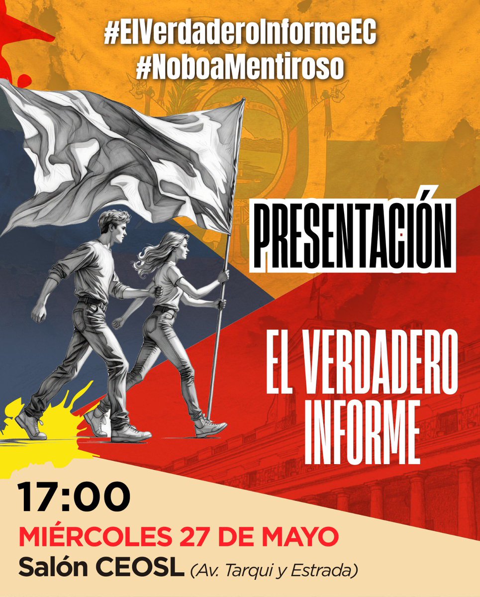 VeroSilvaEc's tweet photo. Hoy 5pm! https://t.co/VLr935x4O6