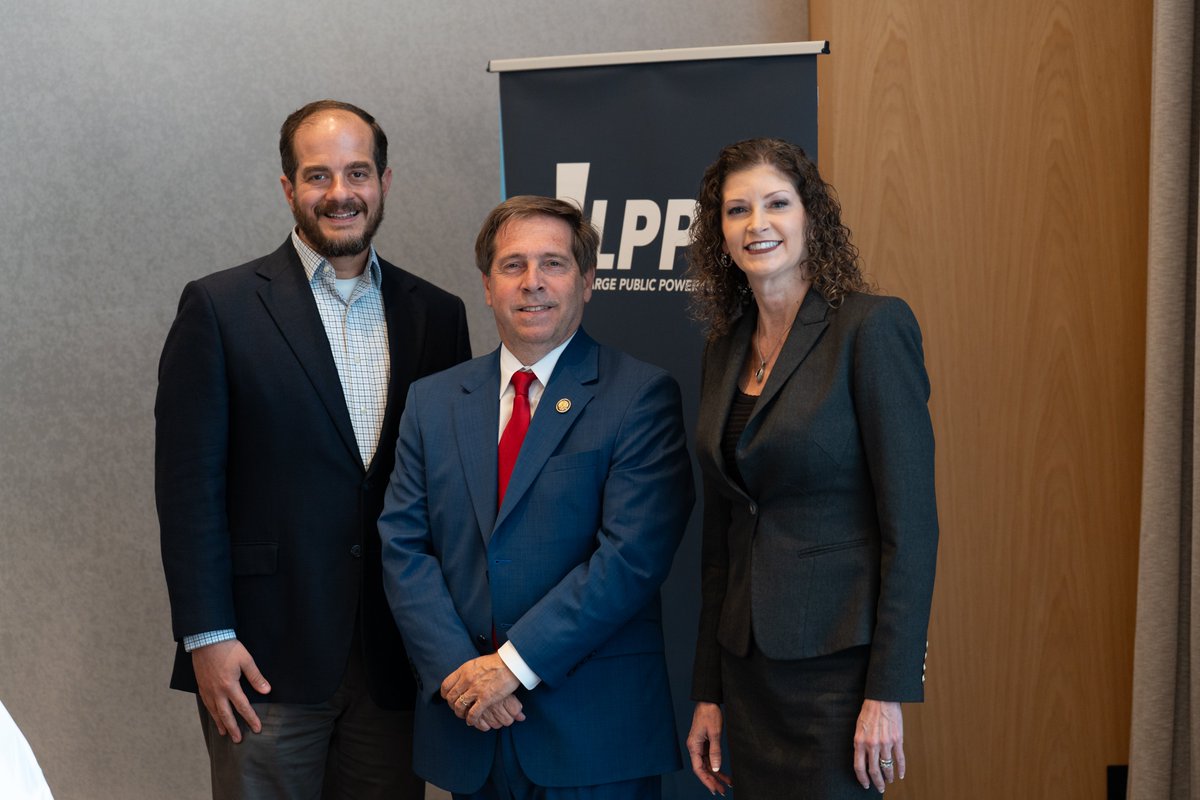 LPPCorg's tweet photo. Recently, LPPC CEOs convened in Nashville, Tennessee for their Spring meeting. Critical discussions focused on cyber and physical security for critical infrastructure, advanced nuclear technologies, and managing AI & data center load growth.

CEOs heard from Marcus Nichol, Vice President of Nuclear Deployment and Fuel Cycle at @NEI, and @RepChuck, Chairman of the House Appropriations Energy and Water Development Subcommittee, on the state of Gen III+ small modular reactor technology, supporting legislation, and federal investment in advanced nuclear generation.

They were also briefed by Liz Martin of @DragosInc and Sezaneh Seymour, Vice President & Head of Regulatory Risk and Policy at @CoalitionSec on current cyber and operational security threats, along with tactics to strengthen defenses and reduce vulnerabilities. 

LPPC thanks @NESpower, and its President & CEO @tbroylesaplin for hosting our CEOs and senior leaders. Together, we look forward to applying these insights to maintain reliability and affordability for LPPC members' 30.5+ million customers across the country.

#publicpower #publicpoweron #advancednuclear #cybersecurity #largeload #AI #datacenter