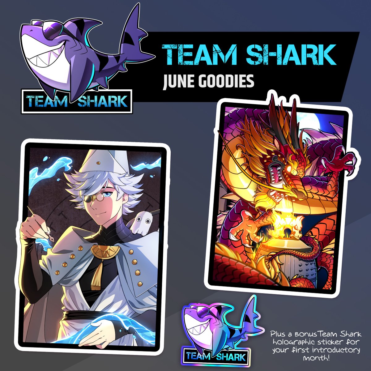 Yamer's tweet photo. ⭐️JUNE STICKER CLUB GOODIES⭐️

This month's goodies feature cute girls, witches and angry dragons (with a blast from the past!) Sign up anytime to get one or both teams' sticker sets, mailed right to you!

👉https://t.co/gl0t5pKdJp
#kofi #stickers #chibi https://t.co/20m9wPhzij