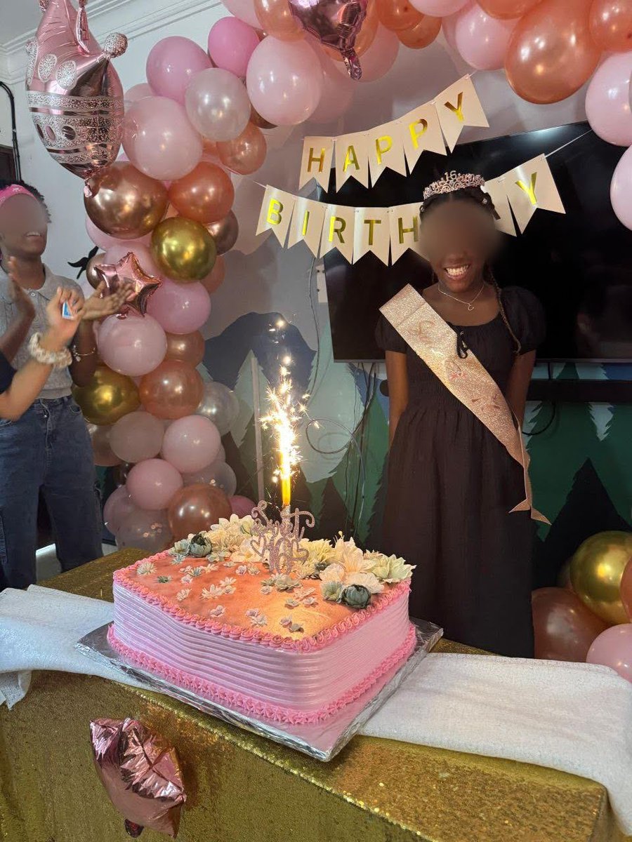 KingsRansomGive's tweet photo. Camila was 12 when she was rescued 💗

She’d been assaulted, left pregnant, and completely alone. The road after was hard. She grieved. She healed.

Last month she turned 16 with a room full of people singing to her.

Your giving makes moments like that possible. kingsransom.or g https://t.co/dQvbRQbgpl