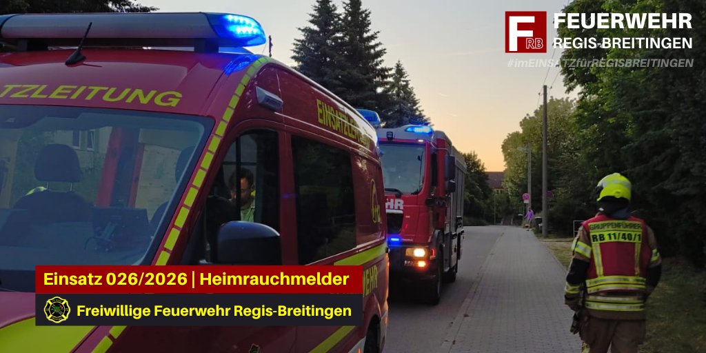 FF_Regis's tweet photo. +++ Heimrauchmelder - 27.05.2026 - 20:58 Uhr +++      

Weitere Informationen zu diesem Einsatz und alle weiteren Einsatzberichte finden Sie auf unserer Website unter: https://t.co/YWnSRqvx0v 

#imEINSATZfürREGISBREITINGEN #WIRfürREGISBREITINGEN #RegisBreitingen112
*mt https://t.co/bTHbLvuTW6