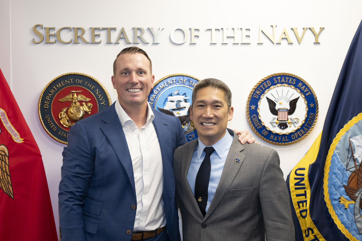 Acting Secretary of the Navy Hung Cao tweet media