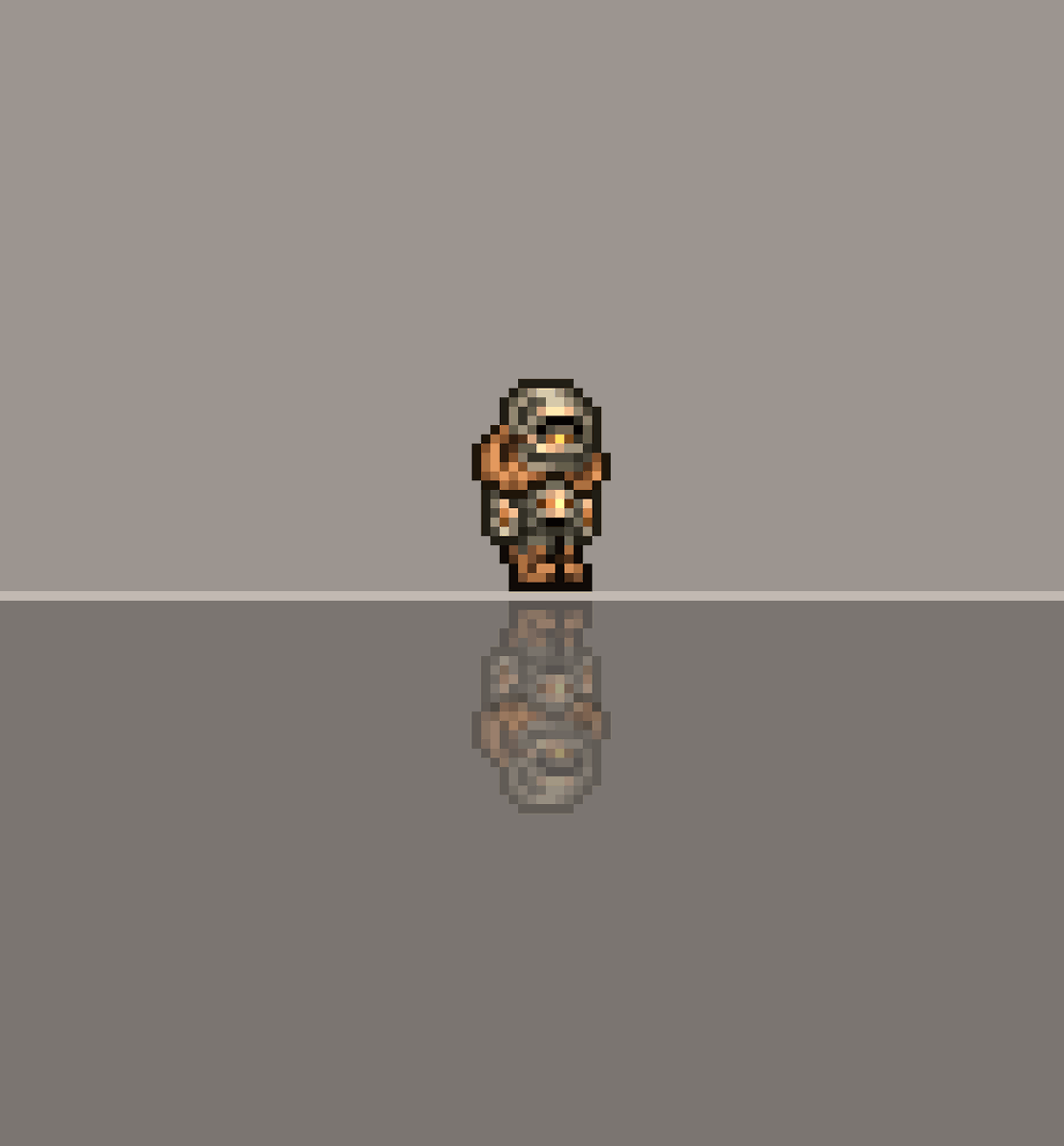 OneSquareAAT's tweet photo. Made my own vanity set because I wanted my own drip for my Terraria playthrough (I’ve named it the Fireheart set) 

#pixelart #terraria https://t.co/ydmPSu9qrM