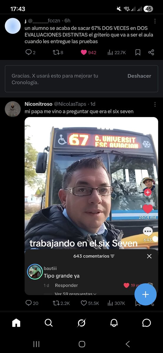 sofil22's tweet photo. @_______fcczn Tal vez deba jugar el 67 a la quiniela? https://t.co/uqILMJN1Sh