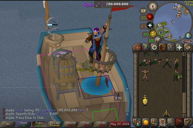drainbb_'s tweet photo. 200m sailing xp, rank 7 hcim, only one to glide to 200m with a camphor boat. <3 ty to all who supported throughout the grind https://t.co/ZI1yxJbtNA