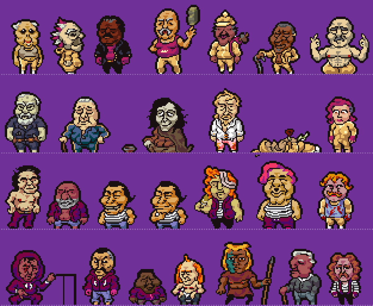 Dr1d1ot's tweet photo. #lisathepointless Some results from the accepted section of the sprites I've been respriting https://t.co/MiNxQaBuBJ