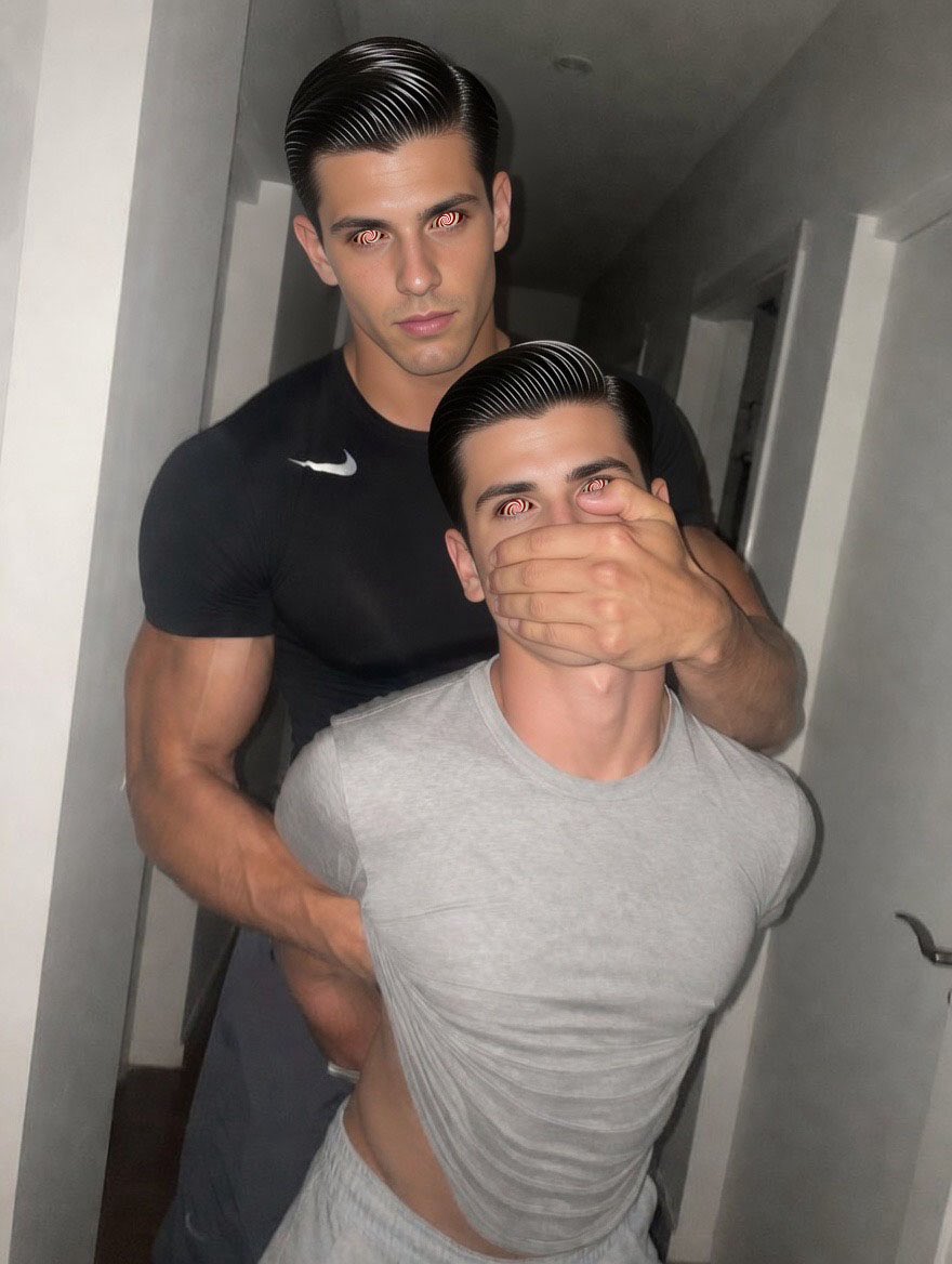 slicknotized's tweet photo. they held their pledges to face the television and permanently slicknotized them just like the rest of the frat https://t.co/fAUmqLee9E
