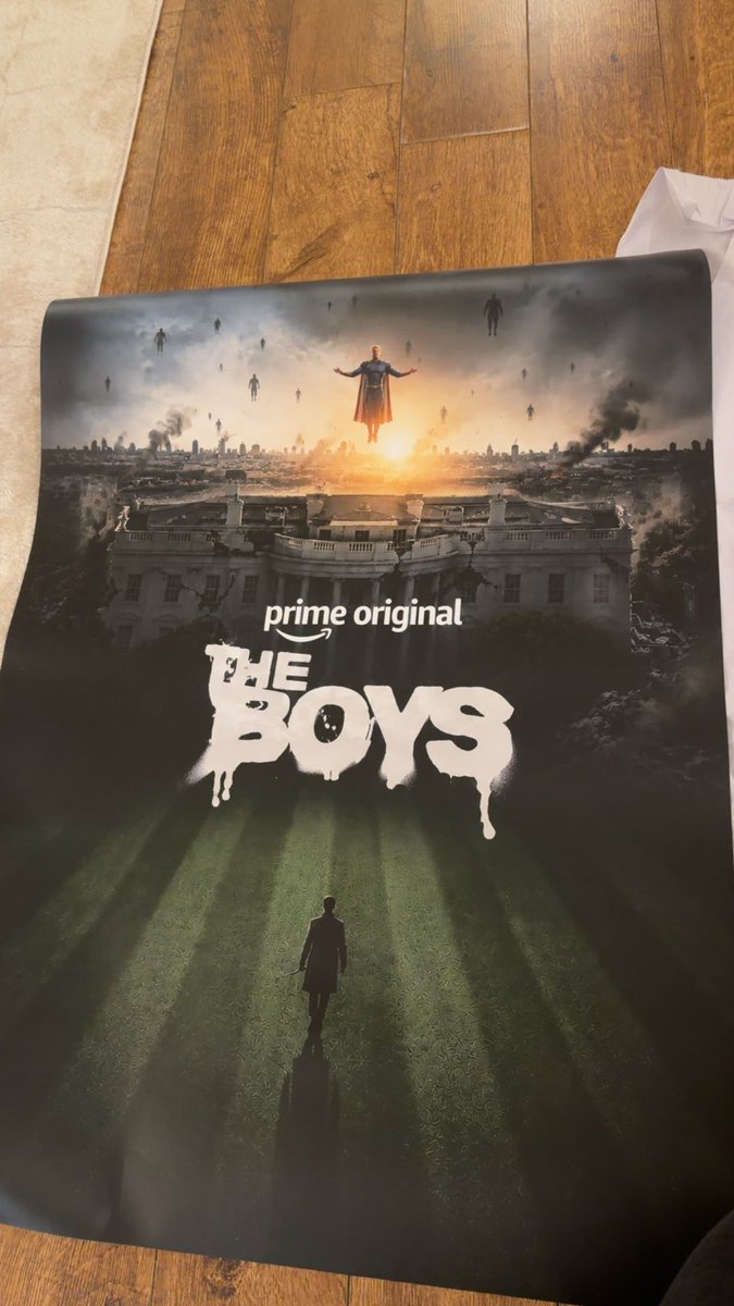 Redrules13's tweet photo. New poster for the wall
@TheBoysTV @DeepWithoutDeep #theboys https://t.co/uhKUsbEbbG