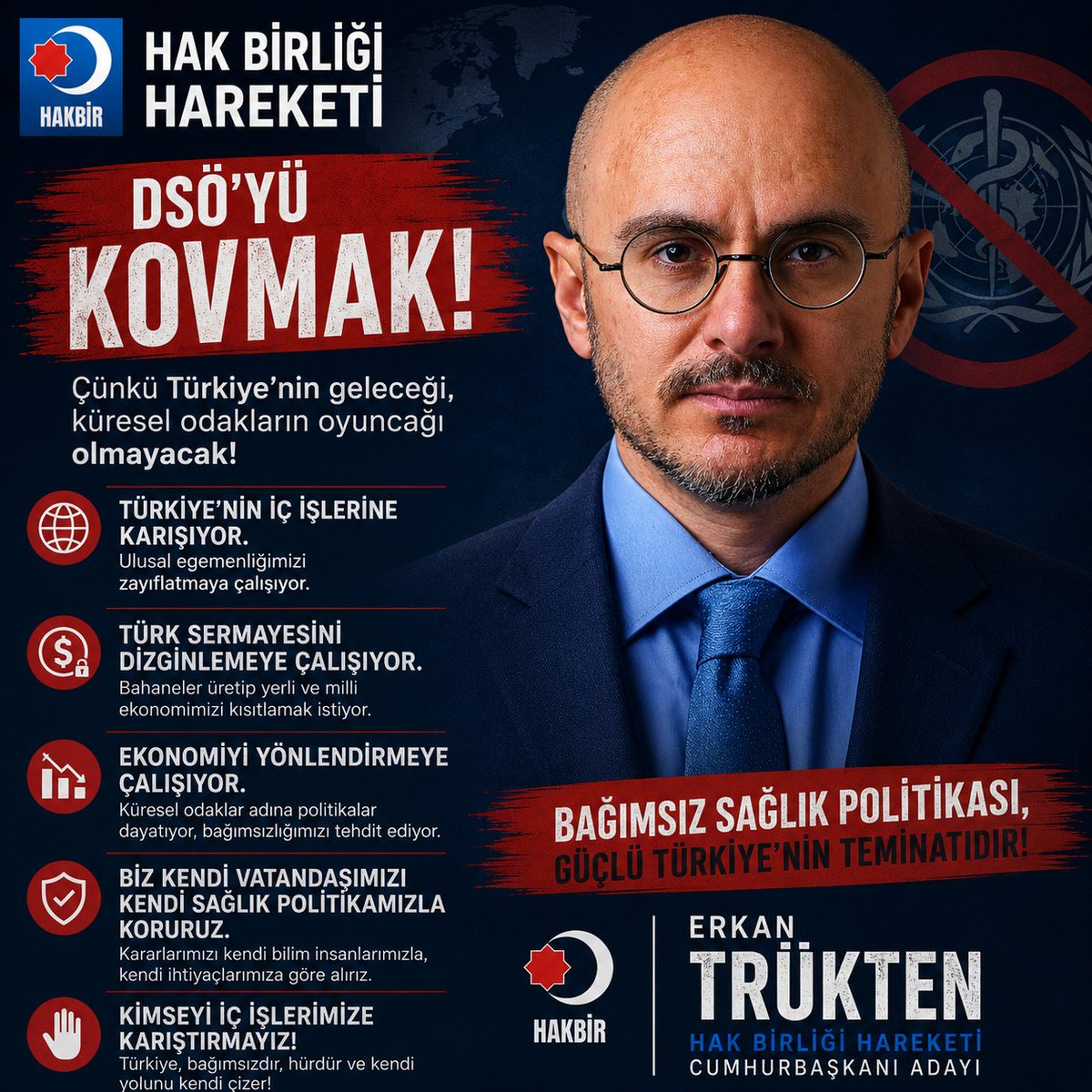 ErkanTrukten's tweet photo. Söz veriyorum: DSÖ'yü 
 K O V A C A Ğ I Z. https://t.co/eWkuMOiZ9G