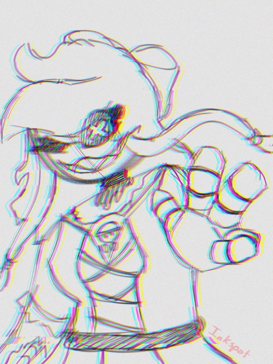 Inkspot_Prod's tweet photo. Cyn doodle (forgor the solver but I’m too lazy) #cyn #murderdrones #art #indie #fanart https://t.co/uz0mXqSHeI