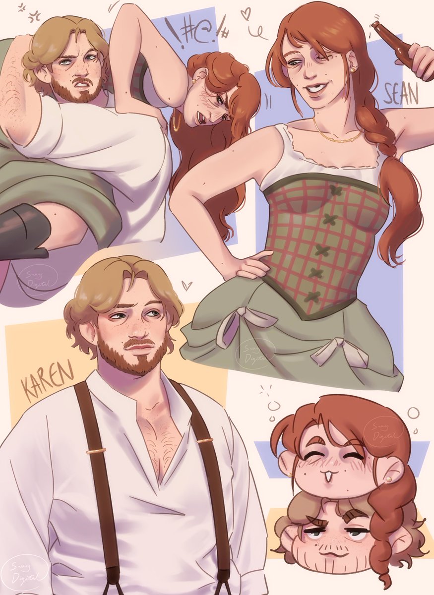 savydigital's tweet photo. Miss MacGuire and Mr Jones enter the scene! (Their ship name is Skaren????) #rdr2 https://t.co/mVsFQ1aGzu