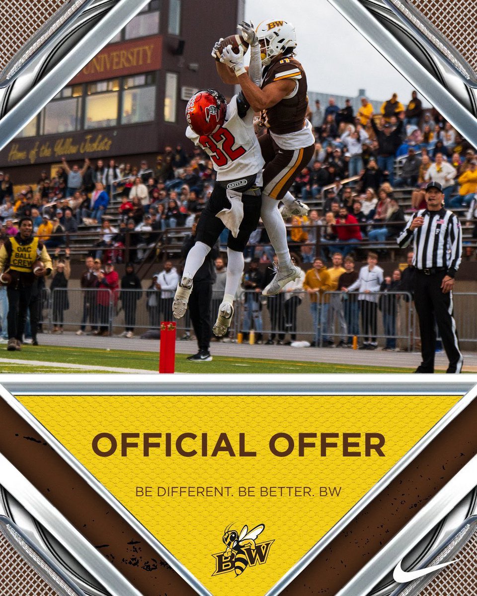 ChristianS77414's tweet photo. I’m incredibly blessed to receive an offer from Baldwin Wallace University! 
@CoachHilvert 
@MattBrown_Coach 
@EthanNichol10 
@BWFootball_ https://t.co/9rS2bdqDTF