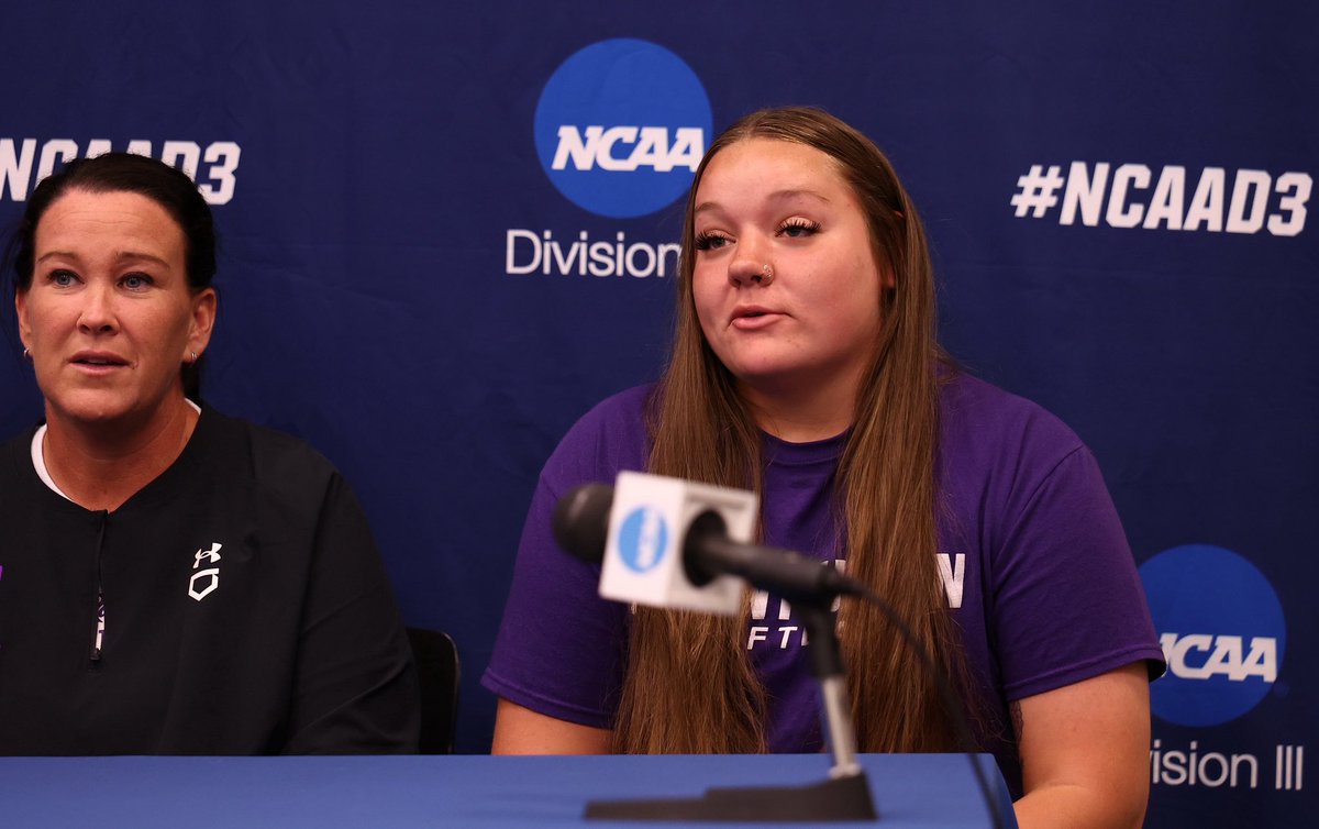 purpleraiders's tweet photo. Media Day ✅ 
Practice ✅ 
Purple Raiders are ready to go here in Salem, Va. Mount Union softball takes on Simpson tomorrow at 6:30 PM! #GoMountGo 
📸: Jon Fleming https://t.co/uXwVZ1UcME