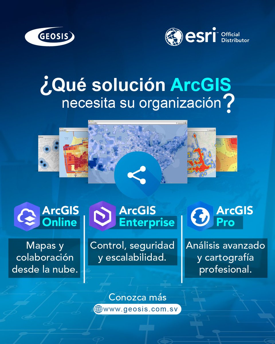 GEOSISSV's tweet photo. ¿Su organización toma decisiones basadas en datos o en suposiciones? 📊
Optimice sus costos, asegure la continuidad de su operación y lidere su sector con la plataforma de inteligencia territorial más potente del mercado.

⬇️ Más información
https://t.co/DRKV6lKgmw

#Esri #ArcGIS https://t.co/gBiAG6Z1y6