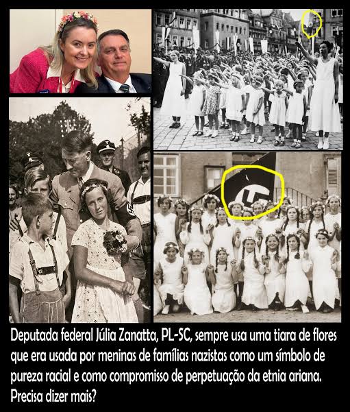 erikandeso's tweet photo. @qgdoscharts Ela apoia o nazismo mas se finge de sonsa. https://t.co/m46sNKHT6t