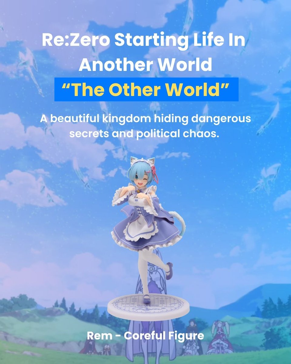 TokyoCatch_EN's tweet photo. If you had one chance to get isekai’d into an anime world… which world are you choosing? ✨🌎

Swipe through some of our favorite isekai worlds and choose your next adventure!

Get your favorite isekai figures on TokyoCatch🕹️
👉🔗 https://t.co/TWurIYhdVu https://t.co/lLDTG1stlL