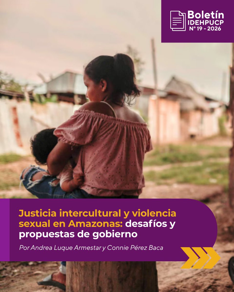 idehpucp's tweet photo. ⚖️ ¿Cómo enfrentar la violencia sexual desde una perspectiva intercultural?

Lee la nota completa aquí: https://t.co/7D9oj6RGnl https://t.co/GARZNGLrvN