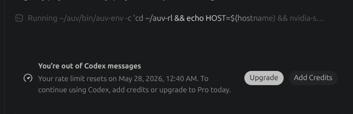 eminmeydanoglu's tweet photo. Cool fact: Codex doesnt stop if you hit your limit in the middle of a task. it keeps working until the job is done.

So if you’ve only got 3% left, give it a big big task :D https://t.co/206xFqJfrx