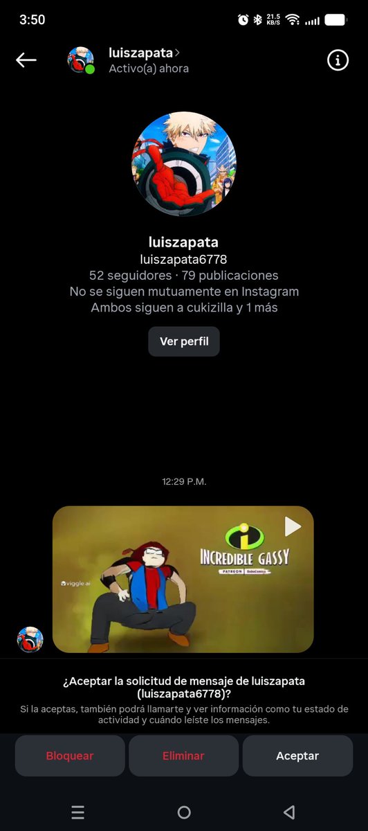 RaccoonJunkYard's tweet photo. Amigos, quisiera informarles que si tienen Instagram o DeviantArt y les llega un mensaje de este idiota llamado Luis Zapata (alias Donaldtoon, Luisbow, @lasardo6 , etc.) por favor no le respondan ni abran nada.

El usuario es un ser molesto con antecedentes como 🧵 https://t.co/Xm2H8QIWt5