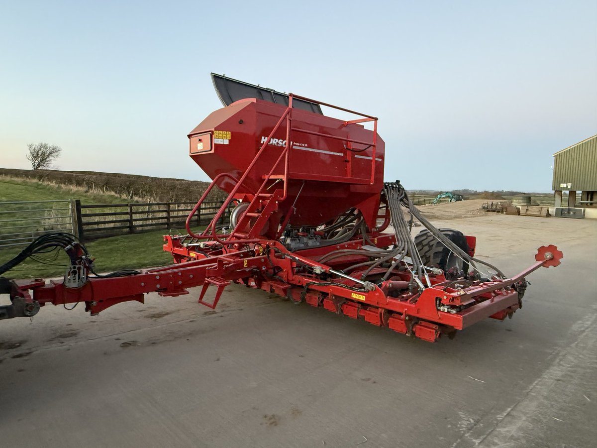 JackoTP's tweet photo. ***HORSCH AVATAR 6.16 SD Direct Drill FOR SALE***
Year 2018
Twin Hopper Grain and Fertiliser
Isobus Controlled
Blockage Monitors
Markers (Unused)
X2 Cameras 
Tyres 90%
5841 Ha’s
Large quantity of spares & parts available by negotiation
Immaculate condition, working perfectly 
£59,000+VAT ONO
Enquiries to Tom: 07738829377
Please Share