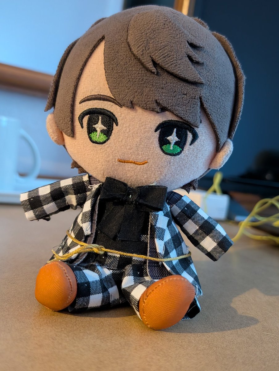 れいやん　ぬい服 今日はぬい服着ていただいています