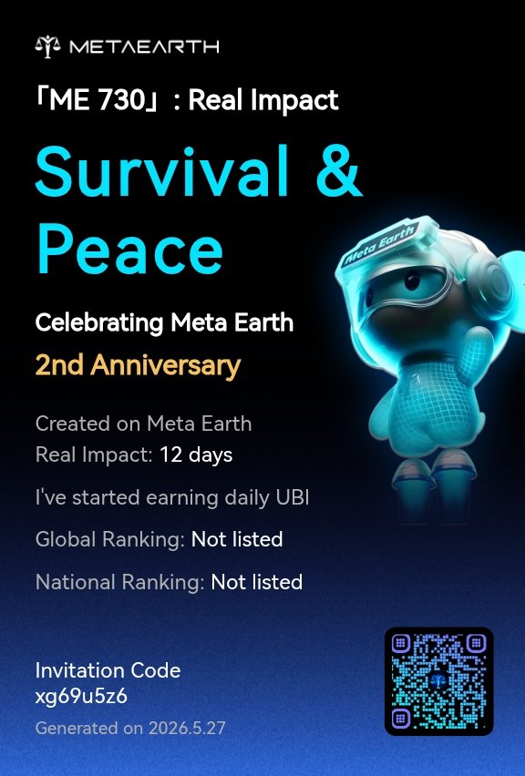 Kanjoh7's tweet photo. 「ME 730」: Real Impact I’ve started earning daily unconditional basic Income and helping more people do the same. Create your impact with us and win up to $20,000 in rewards! Join here:... Read more:
https://t.co/tpuJx4KFej https://t.co/CKoEKlO3Ce